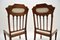 Chaises d'Appoint Édouardiennes Antiques, Set de 2 10