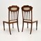 Antique Edwardian Inlaid Side Chairs, Set of 2, Image 4