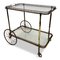 Bronze Drinks Trolley or Bar Cart, 1960s 1