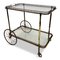 Bronze Drinks Trolley or Bar Cart, 1960s, Image 1