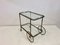 Bronze Drinks Trolley or Bar Cart, 1960s 9