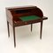 Antique Period George III Tambour Top Desk, Image 2