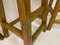 French High Stools in Solid Elm, Set of 4, Image 6