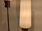 Lámpara de pie italiana con globo de vidrio opalino, Imagen 6