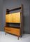 Walnut and Maple Cabinet, Germany, 1950s 5