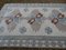 Vintage Turkish Oushak Gallery Runner Rug 4