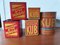 Antique Boxes from Bouillon Kub, Set of 5 2