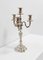 Silver Bronze Candelabra, Late 19th Century, Set of 2 6