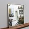 Specchio da parete vintage in ottone, Italia, anni '50, Immagine 2