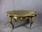 Marquetry Boulle Table by Diehl Paris, Image 1