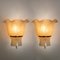 Brass & Glass Wall Sconces by Doria, 1960s, Set of 2 7