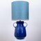 Large Silk Table Lamps by René Houben, 1960s, Set of 2 19