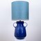 Large Silk Table Lamps by René Houben, 1960s, Set of 2, Image 19