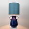 Large Silk Table Lamps by René Houben, 1960s, Set of 2 7