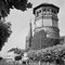 Schlossturm und St. Lambert's Kirche in Düsseldorf, Deutschland 1937 1