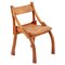 Koa Wood Side Chair by Bruce Erdman, 1984 1