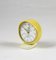 Reloj despertador Ritz vintage amarillo, 1960, Imagen 6