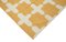 Yellow Dhurrie Rug 4