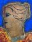 Classical Head, Contemporary Mixed Media, Figurative Painting 3