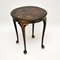 Antique Lacquered Chinoiserie Side Table, Image 1