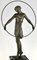 Pierre Le Faguays & Max Le Verrier, Art Deco Sculpture, Dancer with Hoop, Harmony, 1930s 5