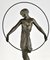 Pierre Le Faguays & Max Le Verrier, Art Deco Sculpture, Dancer with Hoop, Harmony, 1930s 4