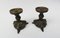 Antike Kerzenständer aus Bronze, 2er Set 12
