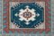 Blauer türkischer Vintage Teppich 3