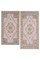 Oushak Wool Yastik Bath Mats, Set of 2 1