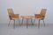 Rattan Armchairs with Table, Set of 3 1