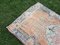 Small Turkish Distressed Oushak Rug in Pastel Color 8