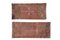 Small Hand Knotted Oushak Rugs or Mats, Set of 2, Image 2
