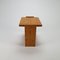 Pine Stool or Side Table from Maison Regain, 1970s 4