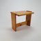 Pine Stool or Side Table from Maison Regain, 1970s 2