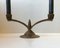 Danish Art Deco Candelabra in Bronze from Tinos, 1930s 3