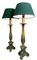 Lámparas de mesa estilo barroco vintage multicolor, años 70. Juego de 2, Imagen 1