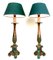Vintage Baroque Style Multicolored Table Lamps, 1970s, Set of 2 2