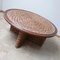 Mid-Century French Rope Coffee Table in the Style of Audoux & Minet, Image 4