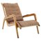 Oak Lounge Chair by Jan Vanek, Czechoslovakia, 1960s, Image 1
