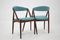 Teak Model 31 Dining Chairs by Kai Kristiansen for Shou Andersen, Denmark, 1960s, Set of 4 4