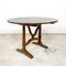 Antique French Oak and Pine Wine Table or Vigneron, Image 1