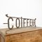 Vintage Wrought Iron Coiffeur or Barber Shop Sign 2