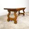 Spanish Colonial Monastery Dining Table in Oak, Image 3