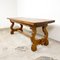 Spanish Colonial Monastery Dining Table in Oak, Image 7