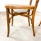 Faux Bamboo Chairs in Wood with Cane Seats, Set of 6, Image 6