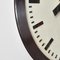 Large Round Vintage Bakelite Clock from Pragotron, Image 5