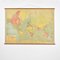 Large Vintage World Wall Map from Philips, Image 2