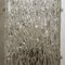 Large Modern Brass Ice Glass Wall Light by J. T. Kalmar for Cor, 1960s 4