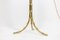 Tripod Floor Lamp in Faux Bamboo and Gilt Bronze from Maison Baguès, 1970s, Image 3