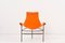 Lounge Chairs in Orange Canvas by Jerry Johnson, USA, 1950s, Set of 2 13